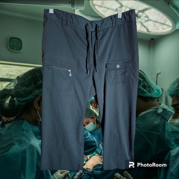 Adar Black Scrub Pant Size L (X85) - Picture 1 of 2